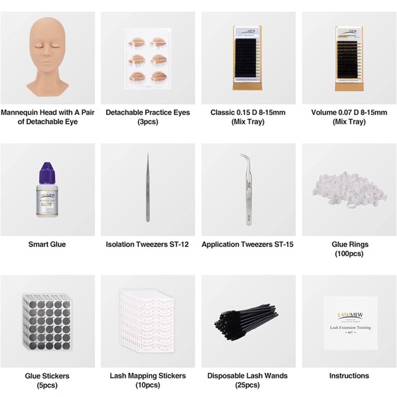 NEW LASH EXTENSION KIT - Picture 2 of 6